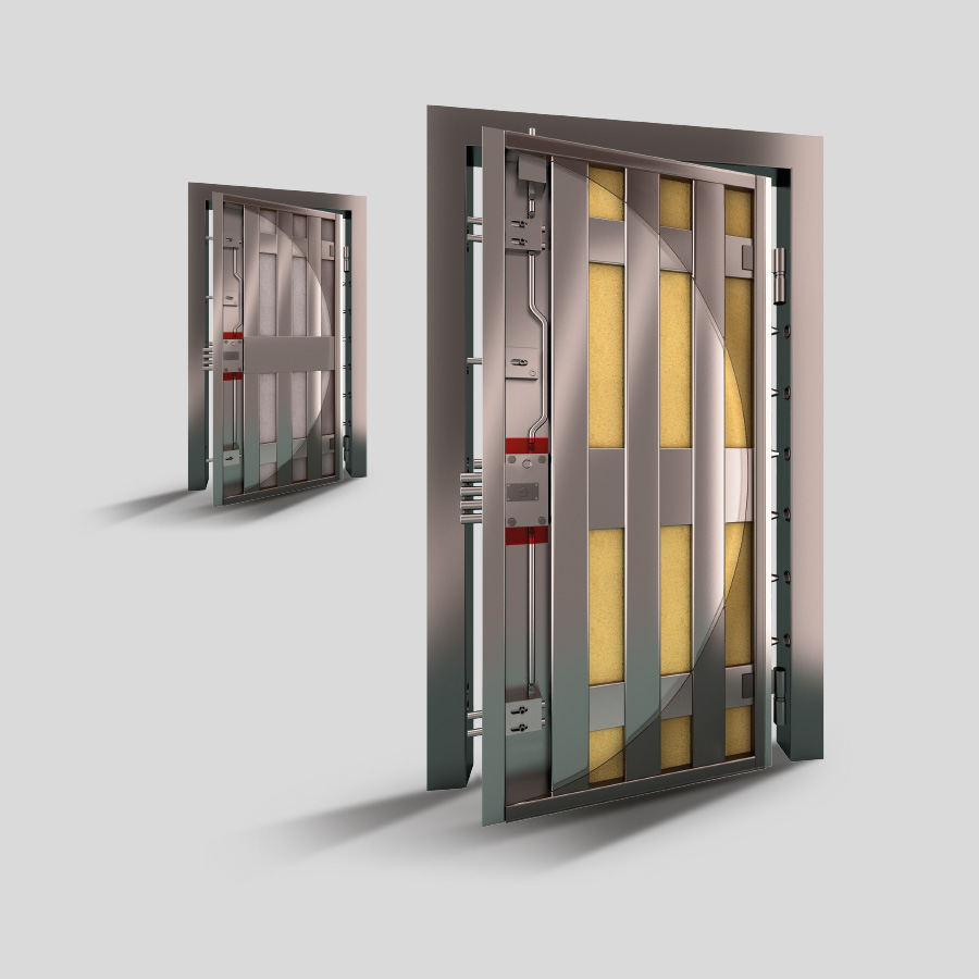 Reinforced Security Doors Porta Block